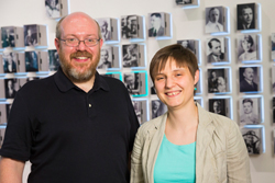 Henry Cohn and Maryna Viazovska © Kay Herschelmann/BMS