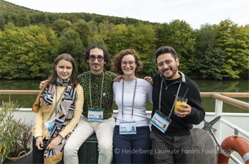 Tatiana, Josué, Giulia and Jorge © Heidelberg Laureate Forum Foundation